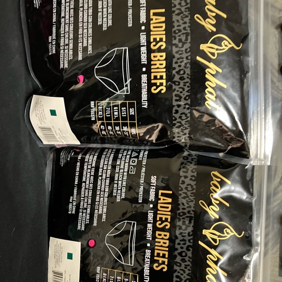 Brand New w/Tags. 10 Pairs of Baby Phat Underwea!r - Picture 6 of 9